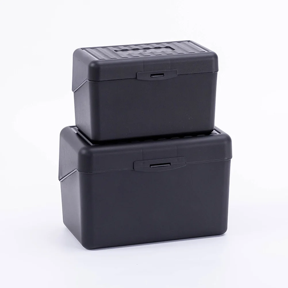 2 Pcs Business Cards Holder Flip- Stand Desktop Organizer Storage Box Office Supplies Plastic
2 Pcs Business Cards Holder Flip- Stand Desktop Organizer Storage Box Office Supplies Plastic