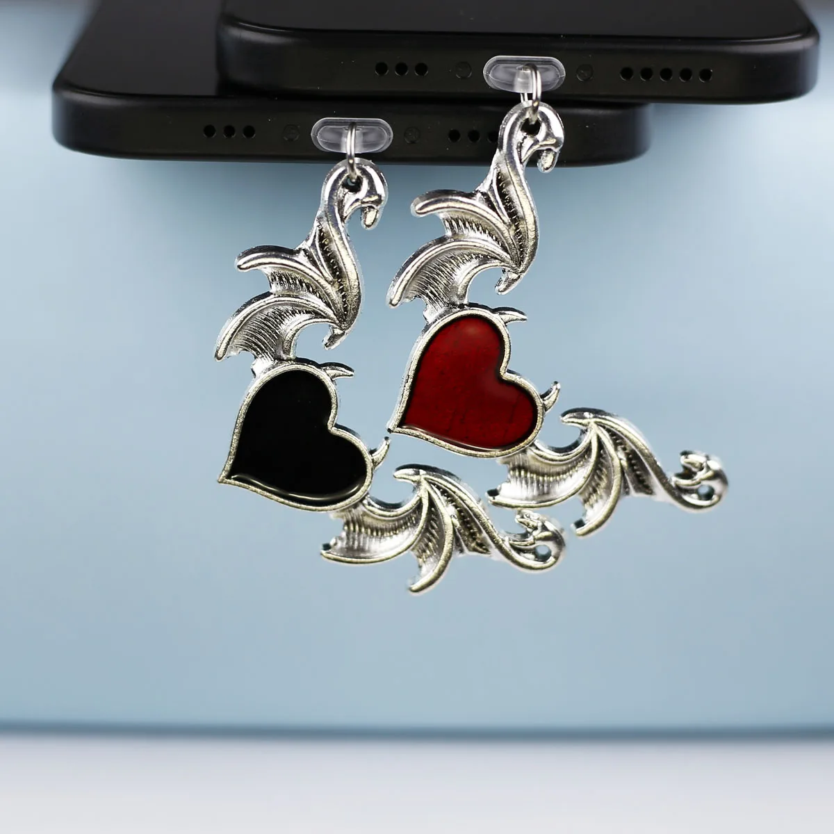 Heart-shaped Love Bat Design Mobile Phone Dust Plug Pendant Decoration For Iphone Type-c Port Dust Plug Gift Festival
Heart-shaped Love Bat Design Mobile Phone Dust Plug Pendant Decoration For Iphone Type-c Port Dust Plug Gift Festival
