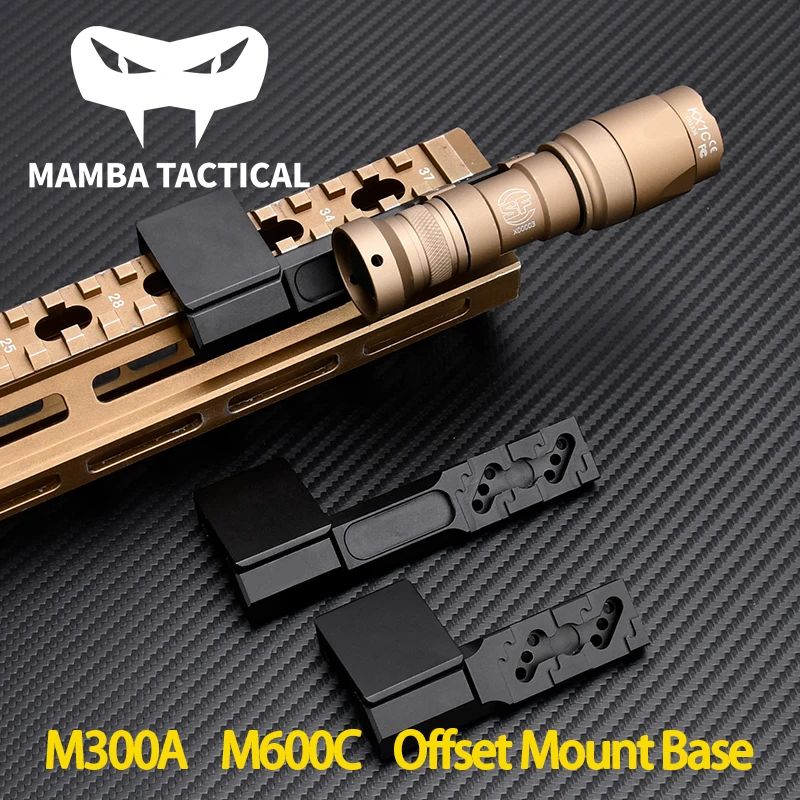 SureFir M300A/M600C Scout Light With Offset Flashlight Support 20mm Picatinny Rail Mount Tactical Hunting LED White Torch
SureFir M300A/M600C Scout Light With Offset Flashlight Support 20mm Picatinny Rail Mount Tactical Hunting LED White Torch