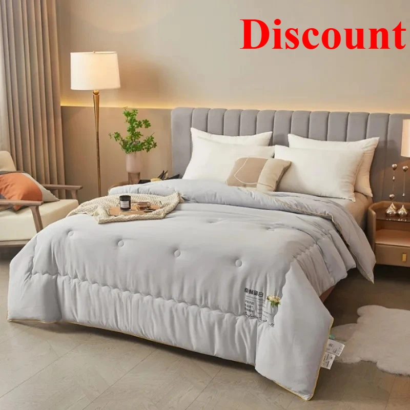 Class A 2025 skin-friendly and soft silk quilt double spring and autumn quilt core universal in all seasons
Class A 2025 skin-friendly and soft silk quilt double spring and autumn quilt core universal in all seasons