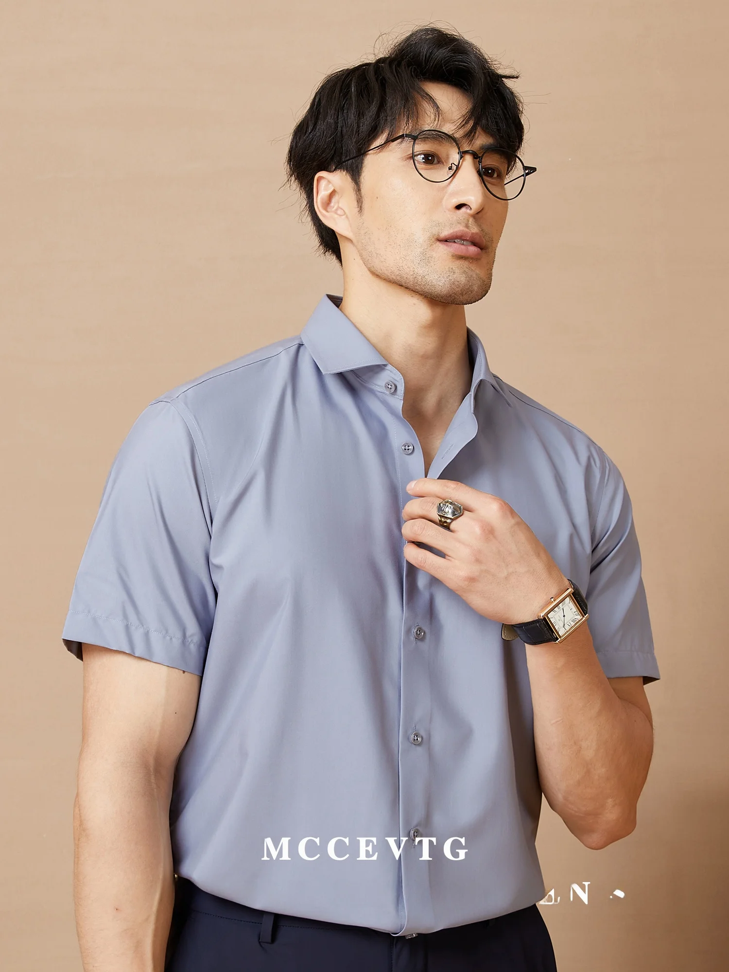 Flyer Series Men's Short Sleeve Modal Casual Shirt Easy Maintenance Summer Shirt Business Commute Comfortable Lightweight
Flyer Series Men's Short Sleeve Modal Casual Shirt Easy Maintenance Summer Shirt Business Commute Comfortable Lightweight