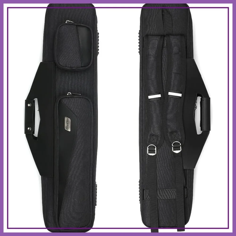 Pool Cue Case 4x4 with Backpack Straps Carrying Case for 4 Pool Cues
Pool Cue Case 4x4 with Backpack Straps Carrying Case for 4 Pool Cues