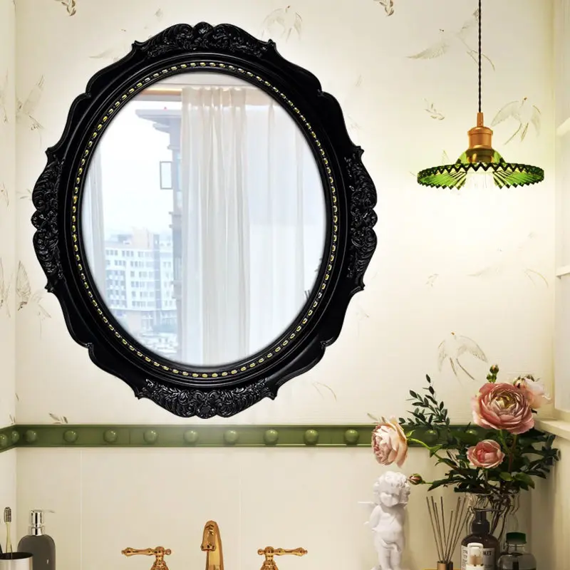 Bathroom Items Mirror Oval Nordic Aesthetic Makeup Decoration Accessories Mirror Modern Funky Spiegel Wand Home Decorations
Bathroom Items Mirror Oval Nordic Aesthetic Makeup Decoration Accessories Mirror Modern Funky Spiegel Wand Home Decorations
