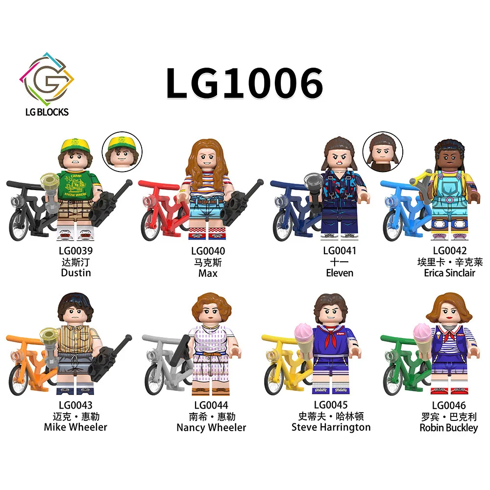 LG1006 TV series children's puzzle assembly building blocks, figurines, toys for boys and girls, birthday gifts
LG1006 TV series children's puzzle assembly building blocks, figurines, toys for boys and girls, birthday gifts