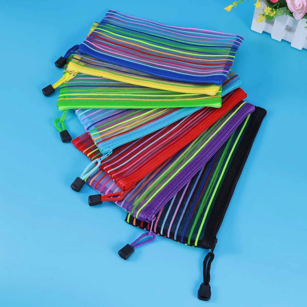18pcs B6 Colorful Portable File Bag Waterproof Pvc Stationery Organizer Clear Pouch For Office School Travel Document Holder
18pcs B6 Colorful Portable File Bag Waterproof Pvc Stationery Organizer Clear Pouch For Office School Travel Document Holder