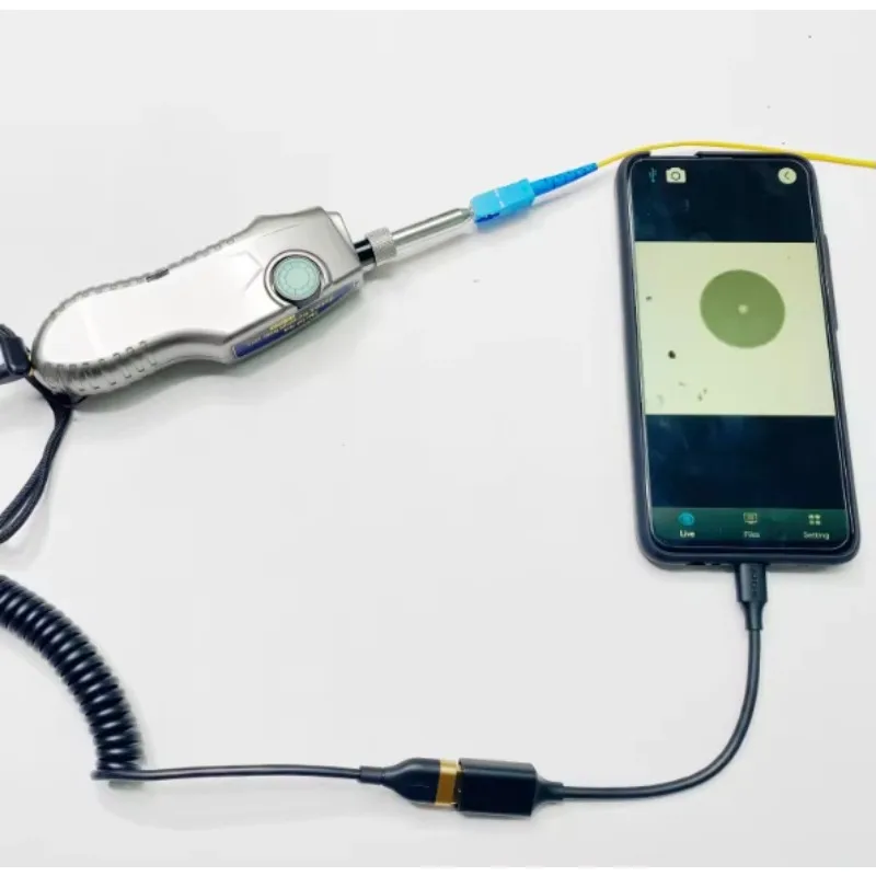 FIM-4 Optical Test Equipment Optical Instrument Tester Fiber Optic End Face Inspector OTDR Microscope Digital Oscilloscope
FIM-4 Optical Test Equipment Optical Instrument Tester Fiber Optic End Face Inspector OTDR Microscope Digital Oscilloscope