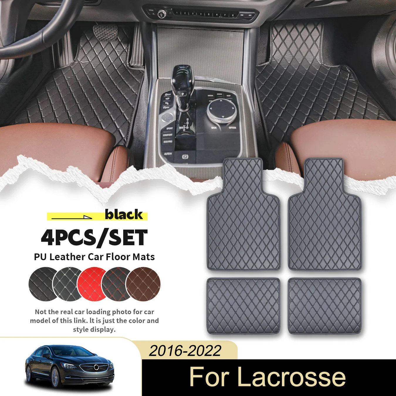 4 шт. универсальные автомобильные коврики для Buick для Lacrosse 2016-2022, водонепроницаемые и устойчивые к пятнам, легко моющиеся
4 шт. универсальные автомобильные коврики для Buick для Lacrosse 2016-2022, водонепроницаемые и устойчивые к пятнам, легко моющиеся