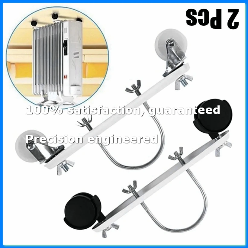 Mobile Pulley Bracket for Electric Heaters, Oil Tin Hydroelectric Radiator Stand, Easily Move Your Heater Anywhere White-FS
Mobile Pulley Bracket for Electric Heaters, Oil Tin Hydroelectric Radiator Stand, Easily Move Your Heater Anywhere White-FS