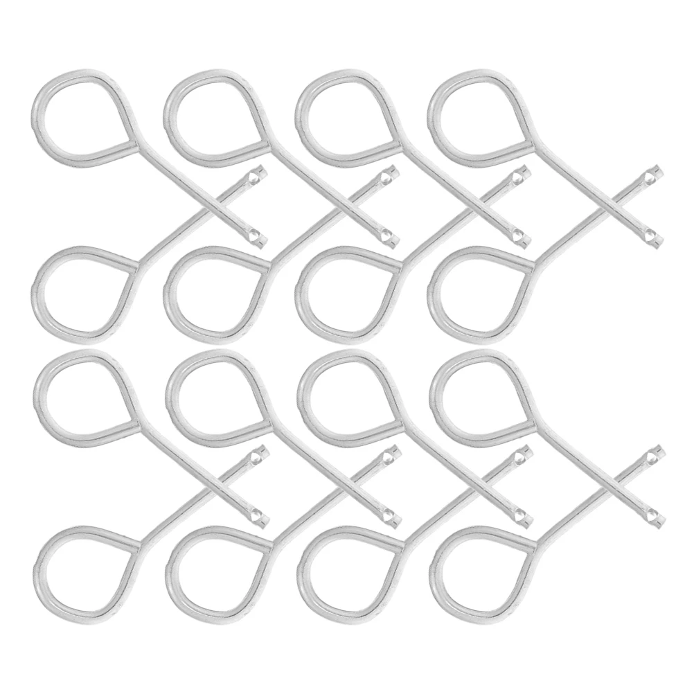 30pcs Fire Extinguisher Pin Set Stainless Steel Pull Pins Equipment Supplies Silver Lock Latch Parts Tools Accessories
30pcs Fire Extinguisher Pin Set Stainless Steel Pull Pins Equipment Supplies Silver Lock Latch Parts Tools Accessories