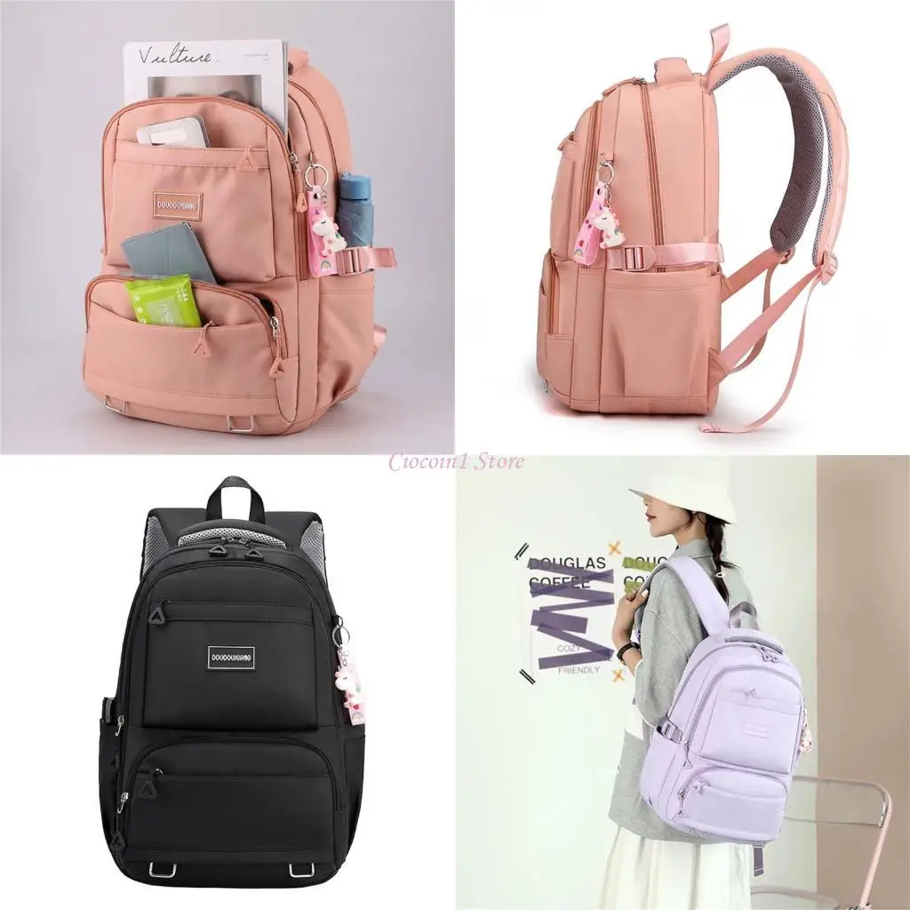 Y1UB Универсальная школьная сумка нейлоновый ноутбук для подростков большие мощности повседневная книжная сумка
Y1UB Универсальная школьная сумка нейлоновый ноутбук для подростков большие мощности повседневная книжная сумка