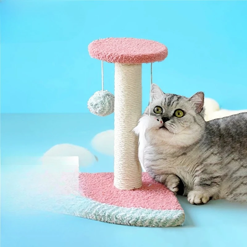 Small cat climbing frame cat scratching column integrated mini cat shelf kitten toy small apartment does not occupy an area
Small cat climbing frame cat scratching column integrated mini cat shelf kitten toy small apartment does not occupy an area