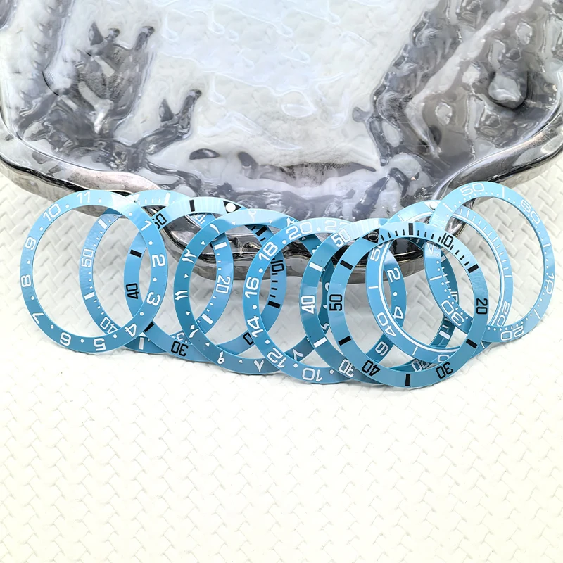 Mod 38mmx30.6mm Ceramics Curved Watch Bezel Insert Fit SKX007 SKX009 SRPD Watch Case NH36 NH35 Movement Watch Ring Modified Part
Mod 38mmx30.6mm Ceramics Curved Watch Bezel Insert Fit SKX007 SKX009 SRPD Watch Case NH36 NH35 Movement Watch Ring Modified Part