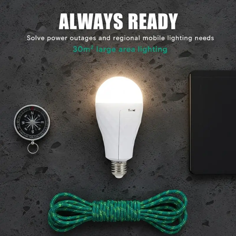 Led Rechargeable Emergency Bulb Illuminates During Power Outages And When Wet Dual-Battery Removable Emergency Bulb
Led Rechargeable Emergency Bulb Illuminates During Power Outages And When Wet Dual-Battery Removable Emergency Bulb