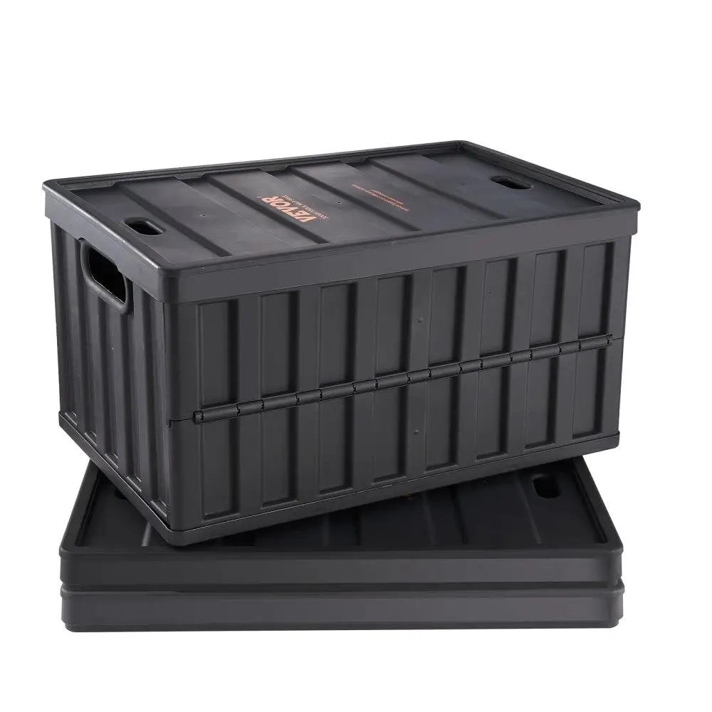 Collapsible Storage Bins 65L x3 Heavy Duty Folding Plastic Stackable with Handles Ideal for clothes Toys Books Shoes and More
Collapsible Storage Bins 65L x3 Heavy Duty Folding Plastic Stackable with Handles Ideal for clothes Toys Books Shoes and More