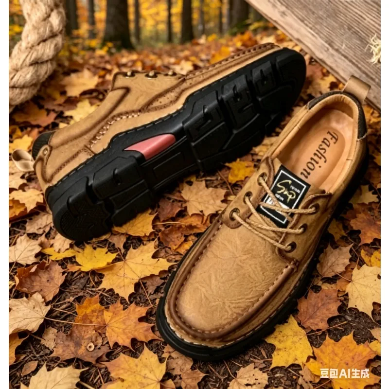 TRAKKER Men Leather Casual Shoes Breathable Loafers Men Sneakers New Male Comfortable Leather Flat Footwear Sneakers Men Shoes
TRAKKER Men Leather Casual Shoes Breathable Loafers Men Sneakers New Male Comfortable Leather Flat Footwear Sneakers Men Shoes