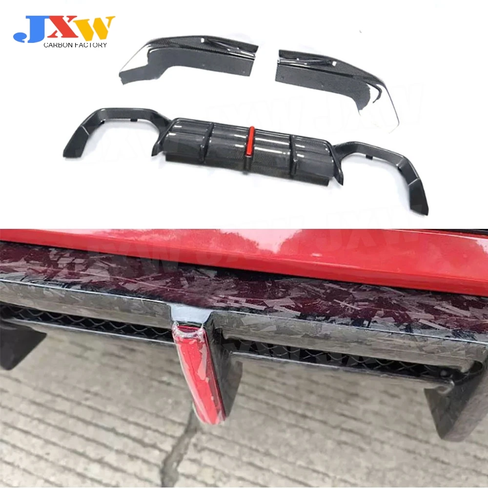 Rear Diffuser Spoiler With LED Light Side Splitters Canards Flaps Car Body Kits for BMW X4 F98 X4M 2019-2021 Car Styling
Rear Diffuser Spoiler With LED Light Side Splitters Canards Flaps Car Body Kits for BMW X4 F98 X4M 2019-2021 Car Styling