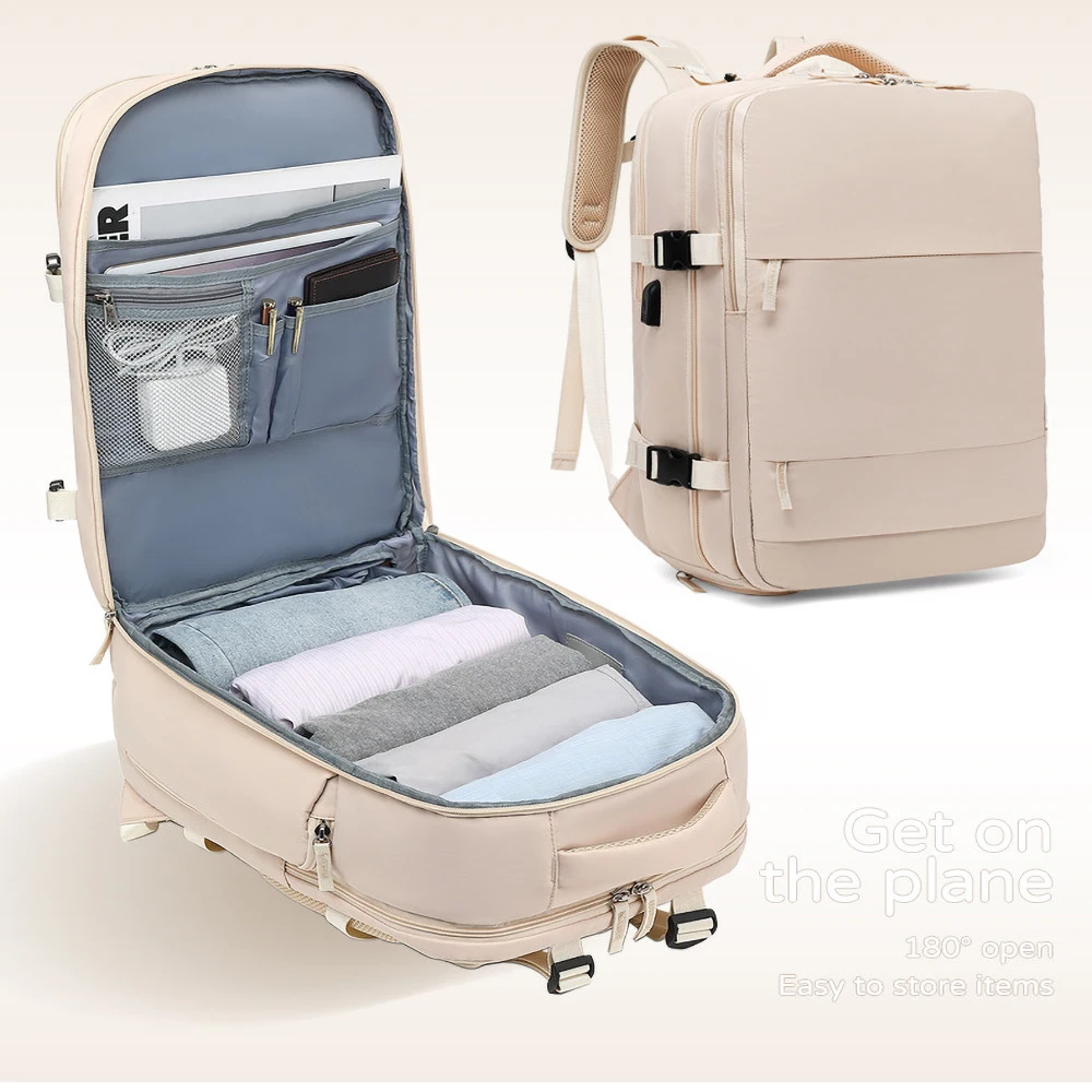 2025 New Multi-Function Business Travel Backpack - Expandable 50L Waterproof Laptop Bag with Dry/Wet Compartments, Anti-Theft De
2025 New Multi-Function Business Travel Backpack - Expandable 50L Waterproof Laptop Bag with Dry/Wet Compartments, Anti-Theft De