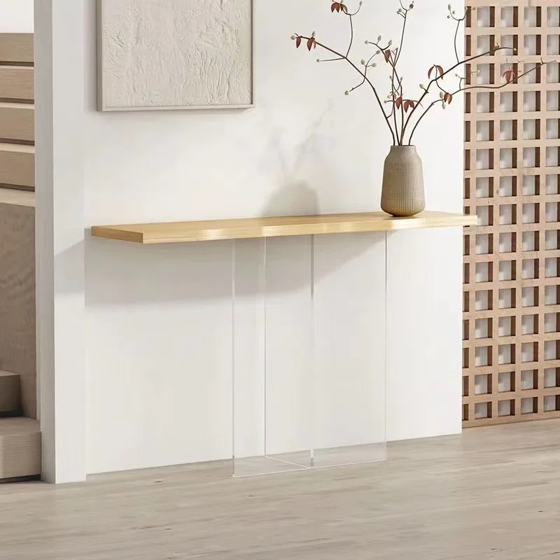 Tables Light Luxury Living Room Acrylic Stone Plate Console Decoration Table against the Wall a Long Narrow Table
Tables Light Luxury Living Room Acrylic Stone Plate Console Decoration Table against the Wall a Long Narrow Table