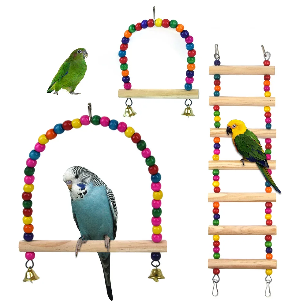 Pet Toy Bird Swing Toys Parrot Wooden Swing Stand Parrot Toy Bird Toy Pet Supplies accesorios para pájaros(S:12x15cm/ L:18*22cm)
Pet Toy Bird Swing Toys Parrot Wooden Swing Stand Parrot Toy Bird Toy Pet Supplies accesorios para pájaros(S:12x15cm/ L:18*22cm)