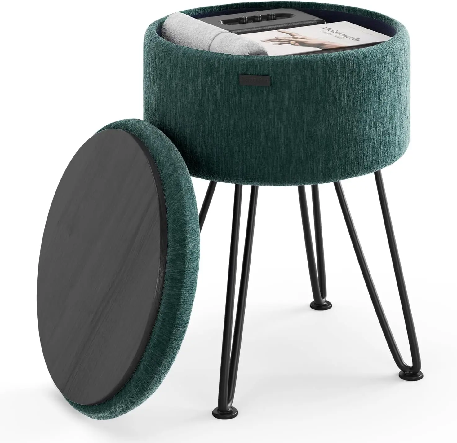 Round Ottoman With Storage, Textured Velvet Storage Ottoman, Foot Stool Ottoman, Makeup Vanity Stool, Small Ottoman Foot Rest,
Round Ottoman With Storage, Textured Velvet Storage Ottoman, Foot Stool Ottoman, Makeup Vanity Stool, Small Ottoman Foot Rest,