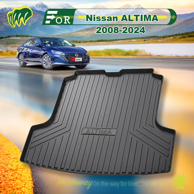 Для Nissan ALTIMA 2008-2024, коврик для багажника автомобиля под заказ, всесезонный черный коврик для груза в форме 3D, лазерные замеры, подкладки для багажника
Для Nissan ALTIMA 2008-2024, коврик для багажника автомобиля под заказ, всесезонный черный коврик для груза в форме 3D, лазерные замеры, подкладки для багажника