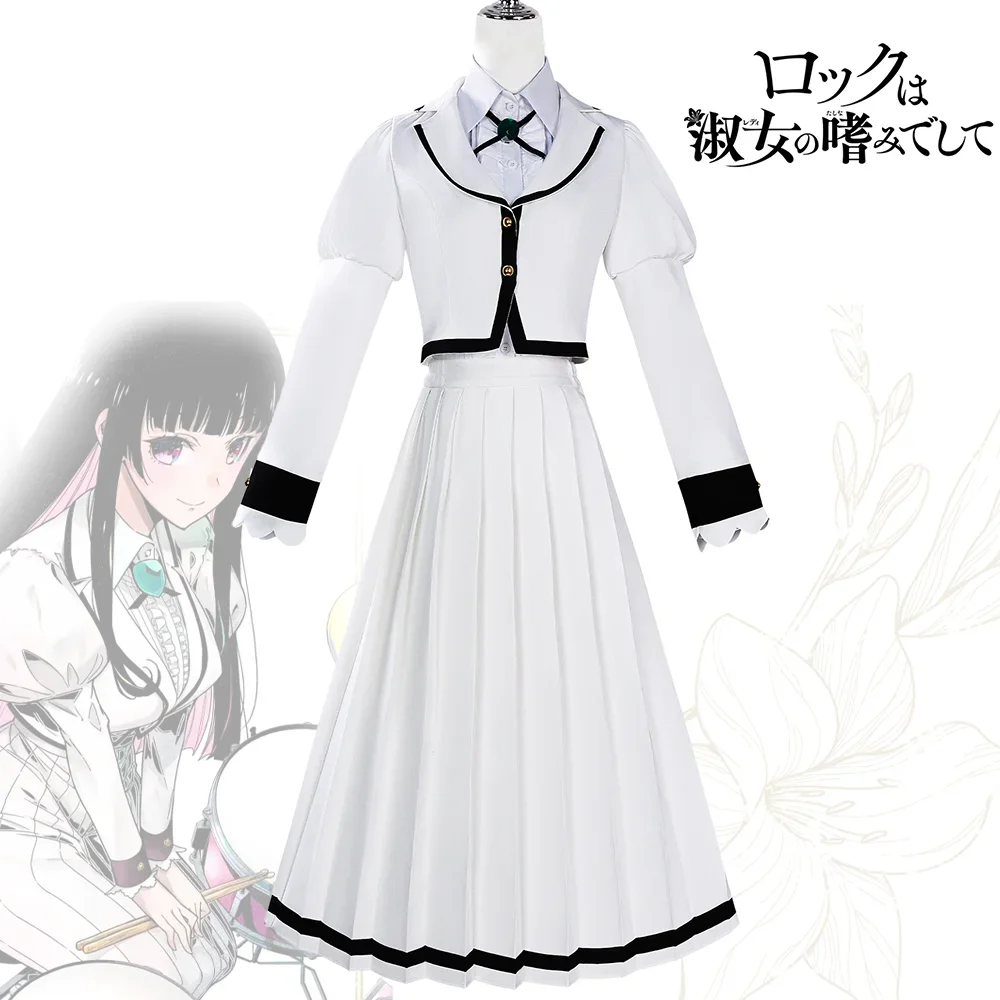 Anime Rock Is a Lady's Modesty Otoha Kurogane Cosplay Adult Women High School Uniform Full Set Accessories JK Suit Party Outfits
Anime Rock Is a Lady's Modesty Otoha Kurogane Cosplay Adult Women High School Uniform Full Set Accessories JK Suit Party Outfits