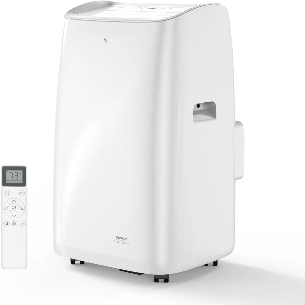 Портативный кондиционер мощностью 14000 БТЕ со встроенным охлаждением 4-в-1, подогревом, осущением и режимами вентилятора.
Портативный кондиционер мощностью 14000 БТЕ со встроенным охлаждением 4-в-1, подогревом, осущением и режимами вентилятора.