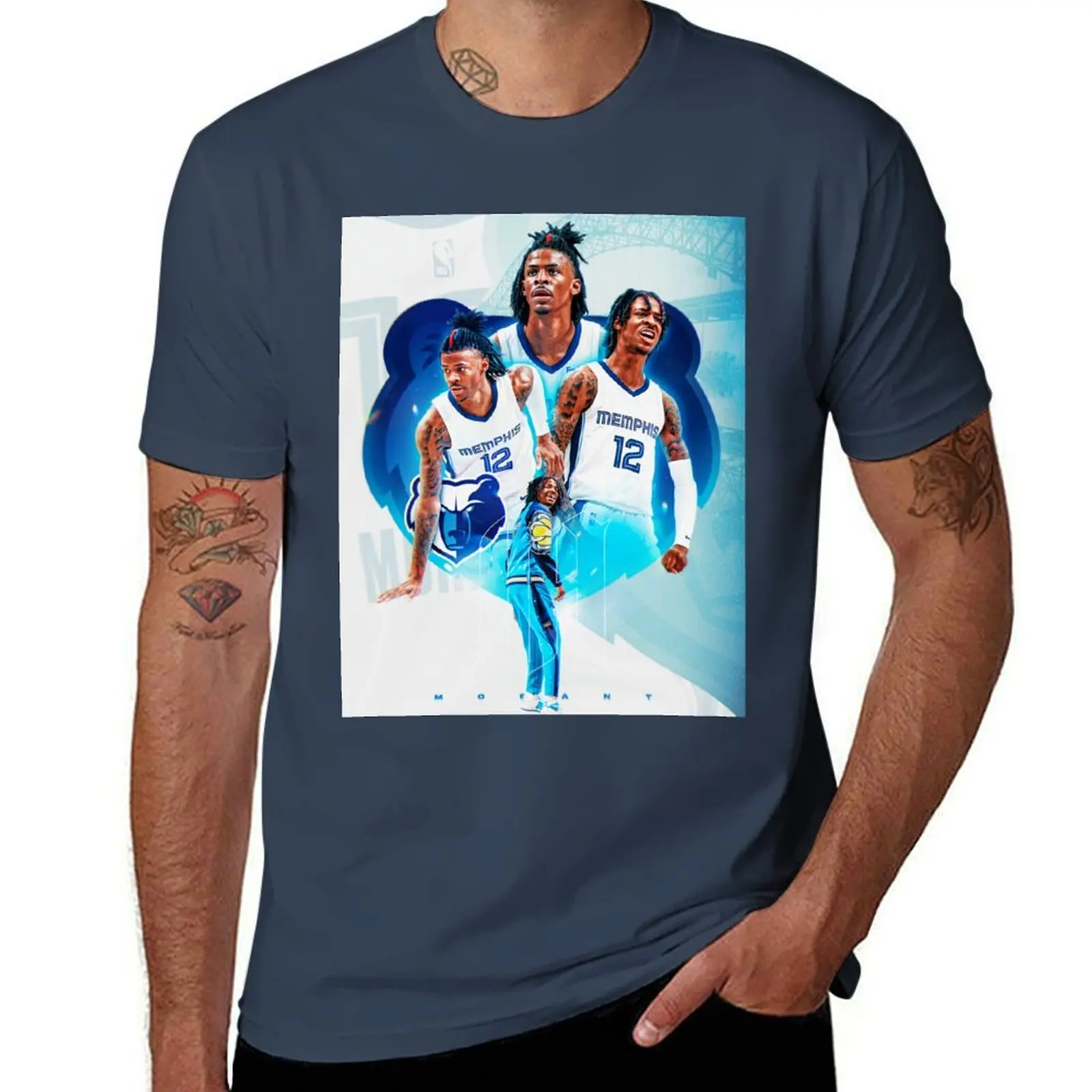 All Ja Morant 12 T-Shirt No Iron Casual Short Sleeve Top
All Ja Morant 12 T-Shirt No Iron Casual Short Sleeve Top