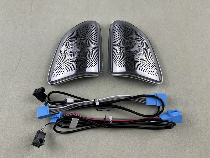 For Mercedes Benz W167 GLE GLS AMG GLE53/63 64 Colors LED Ambient Light Refit Car Door Luminous Speaker Cover Interior Decorate
For Mercedes Benz W167 GLE GLS AMG GLE53/63 64 Colors LED Ambient Light Refit Car Door Luminous Speaker Cover Interior Decorate