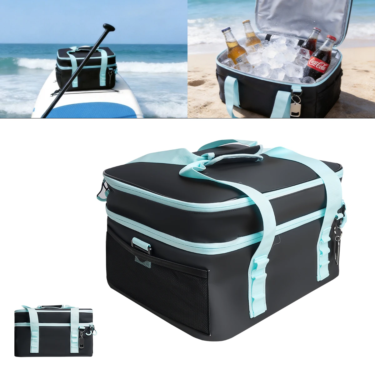 Waterproof Paddle Board Cooler Bag Portable Insulated Deck Bag for Kayaking Picnic Multi-Pocket Durable Lightweight
Waterproof Paddle Board Cooler Bag Portable Insulated Deck Bag for Kayaking Picnic Multi-Pocket Durable Lightweight