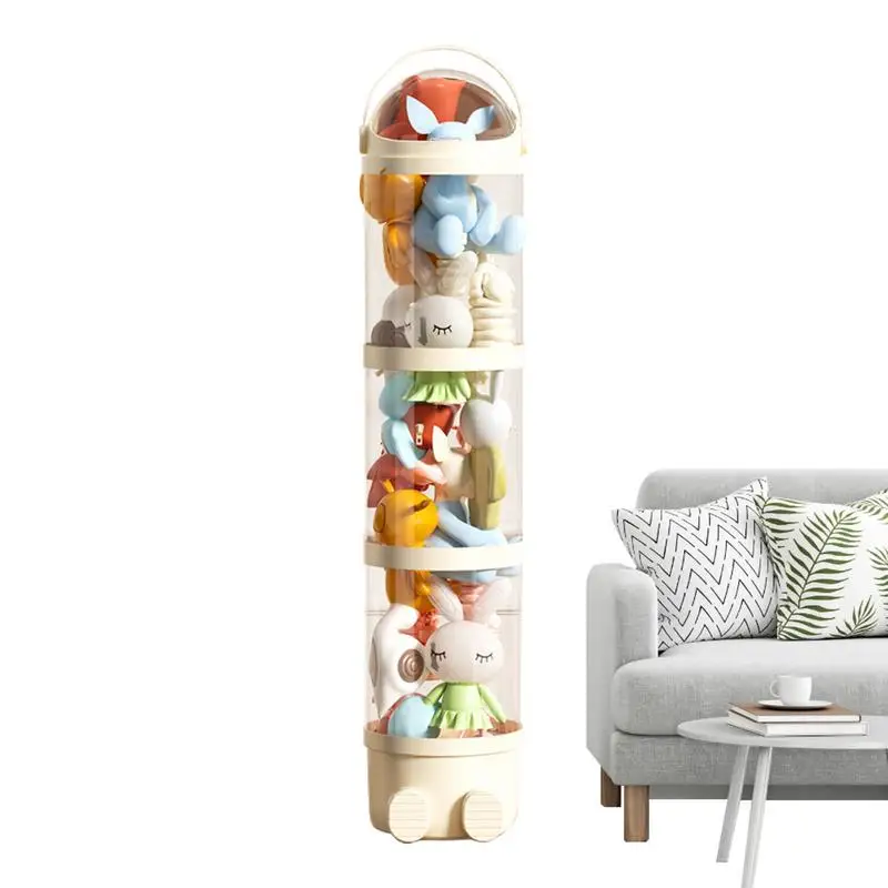 Plush Toy Organizer Tube 63.7 Inch Stuffed Animal Organizer Transparent Doll Display Bucket 4 Layers Space-Saving Doll Holder
Plush Toy Organizer Tube 63.7 Inch Stuffed Animal Organizer Transparent Doll Display Bucket 4 Layers Space-Saving Doll Holder
