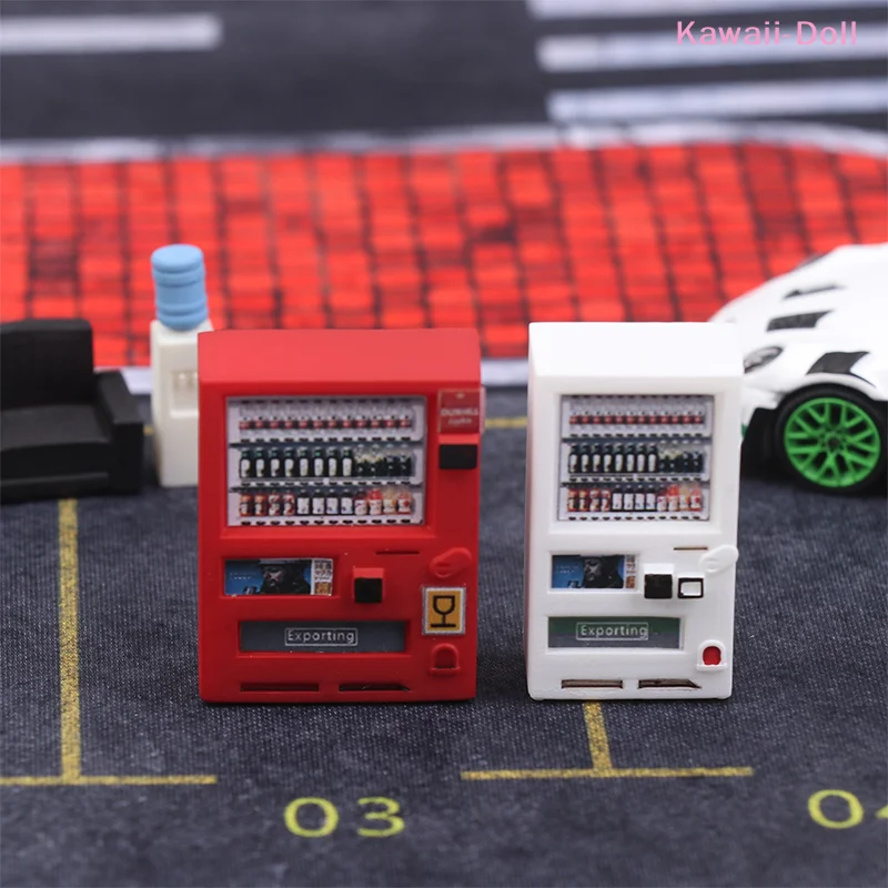 1 шт. 1/64 Миниатюрная модель торгового автомата для напитков, сделанная своими руками, для сцен и коллекций
1 шт. 1/64 Миниатюрная модель торгового автомата для напитков, сделанная своими руками, для сцен и коллекций