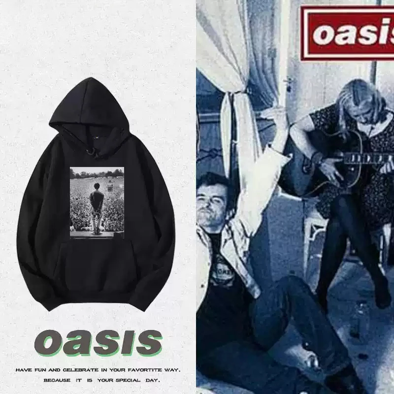2024 Oasis Band British Rock Around Clothes Spring and Autumn Plus Fleece Loose Hoodie Young Men and Women All The Top
2024 Oasis Band British Rock Around Clothes Spring and Autumn Plus Fleece Loose Hoodie Young Men and Women All The Top