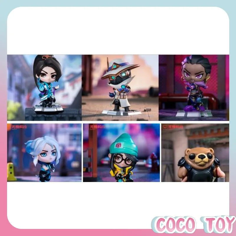 Genuine VALORANT Killjoy Sage Neon Reyna Jett Chibi Anime Figure Game Collectible Desktop Decor Peripherals Gift Q Version
Genuine VALORANT Killjoy Sage Neon Reyna Jett Chibi Anime Figure Game Collectible Desktop Decor Peripherals Gift Q Version