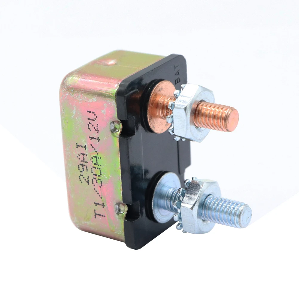 30 AMP 12V/24V Circuit Breaker with Cover Auto Reset Dual Battery 30A Fuse
30 AMP 12V/24V Circuit Breaker with Cover Auto Reset Dual Battery 30A Fuse