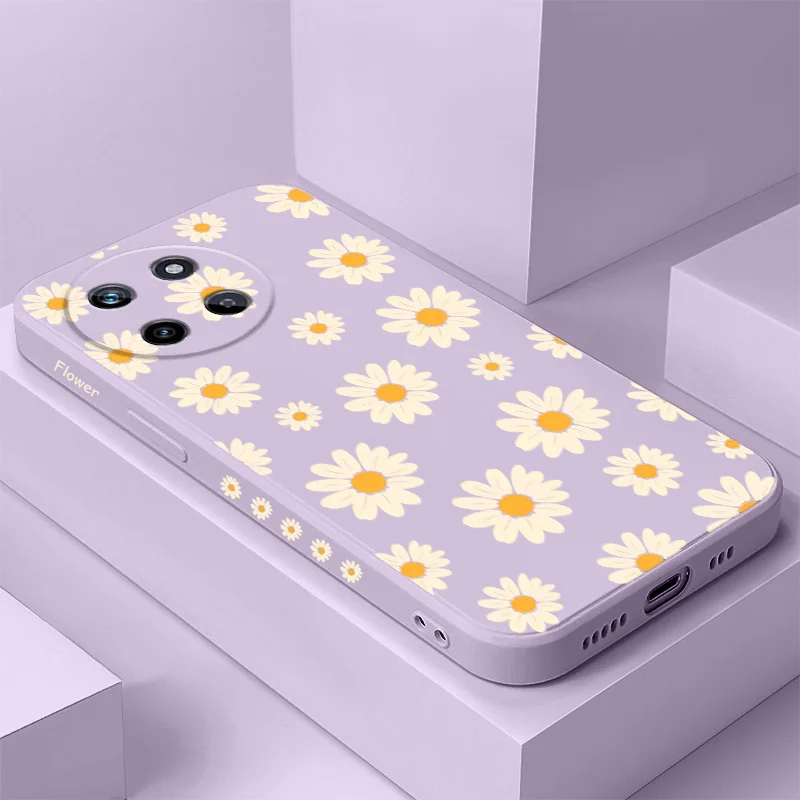 Corrugated Daisy Phone Case For OPPO Realme 11 10 9 9i 8 8i 7 Pro Plus C35 C21Y C25Y C25 4G 5G Liquid Silicone Cover
Corrugated Daisy Phone Case For OPPO Realme 11 10 9 9i 8 8i 7 Pro Plus C35 C21Y C25Y C25 4G 5G Liquid Silicone Cover