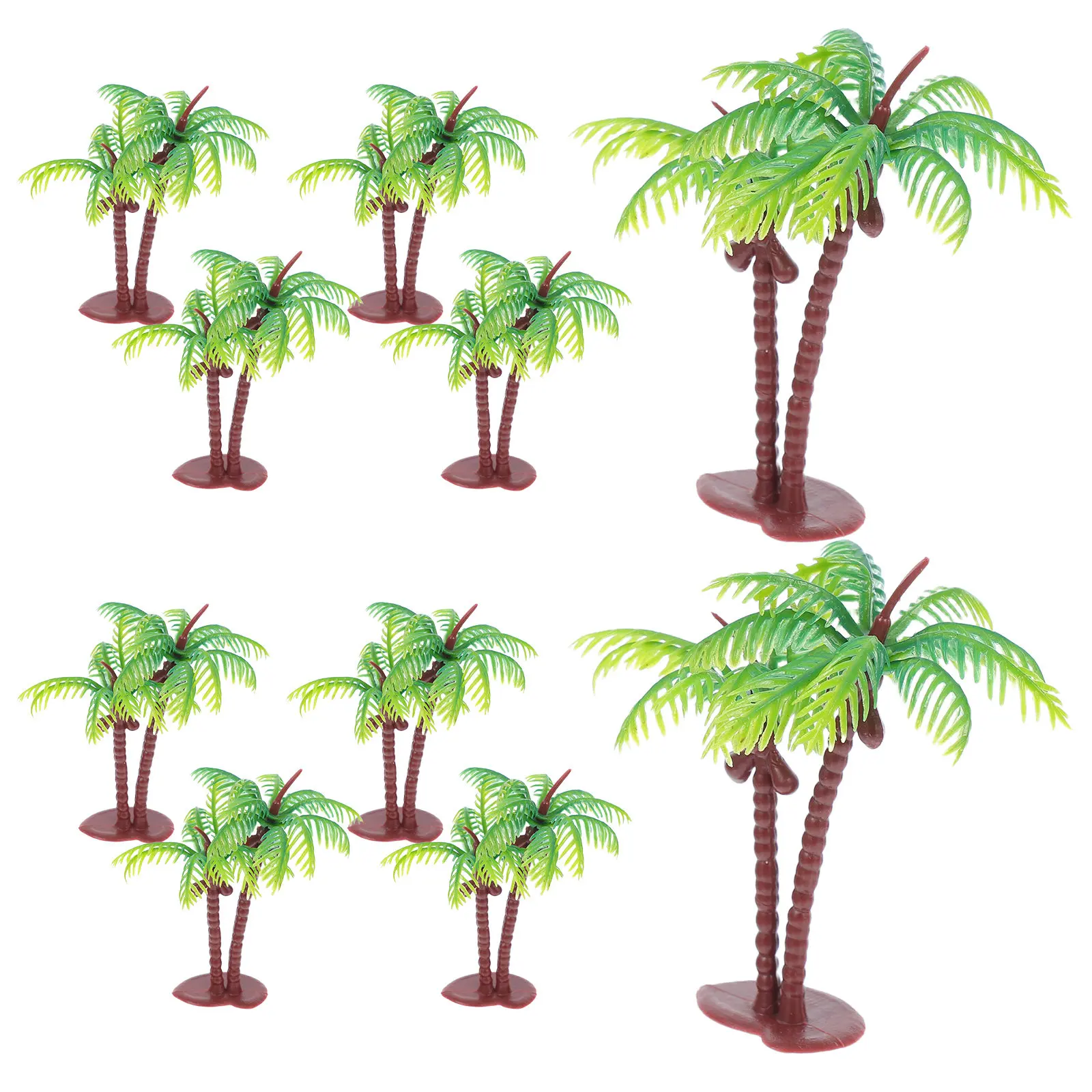 10pcs Miniature Coconut Tree Realistic Artificial Tropical Plants For Small Spaces Photo Shoots Indoor Decor Railroad Scenery
10pcs Miniature Coconut Tree Realistic Artificial Tropical Plants For Small Spaces Photo Shoots Indoor Decor Railroad Scenery