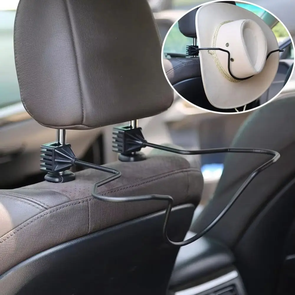 Portable Stainless Steel Car Cowboy Hat Holder Large Capacity Black Car Hanger Multi-Functional Durable Car Metal Rack
Portable Stainless Steel Car Cowboy Hat Holder Large Capacity Black Car Hanger Multi-Functional Durable Car Metal Rack