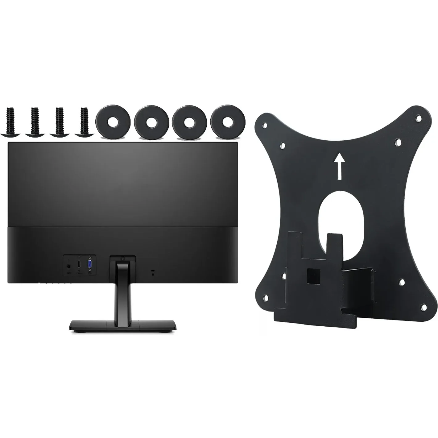 Brand New for HP 22M 24M 27M Pavilion Monitors Wall Mount 75x75 &100x100 Monitor VESA Adapter for Arms Stands - Made of metal
Brand New for HP 22M 24M 27M Pavilion Monitors Wall Mount 75x75 &100x100 Monitor VESA Adapter for Arms Stands - Made of metal