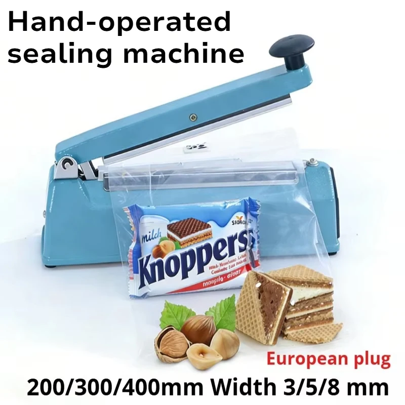 Iron-shell blue Hand-operated Sealing Machine for Non-woven Fabric Food Packaging - Plastic Sealing Bags for Food Preservation
Iron-shell blue Hand-operated Sealing Machine for Non-woven Fabric Food Packaging - Plastic Sealing Bags for Food Preservation
