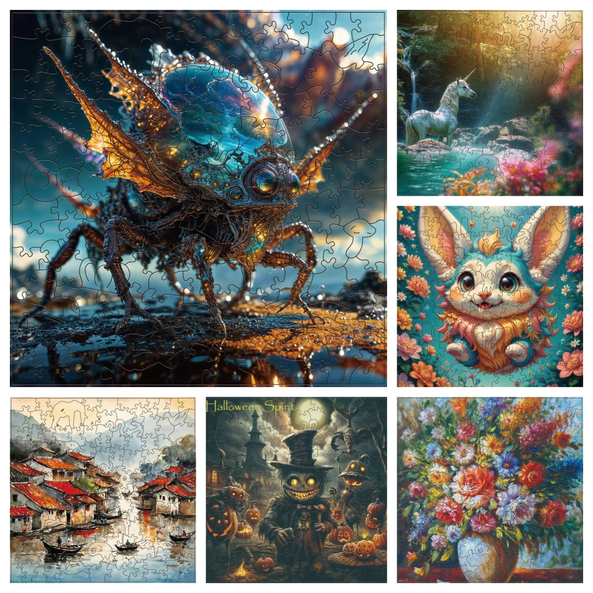ZFX Insect Colorful Flower Cartoon Animals Puzzles Unique Shape High Quality Jigsaw Puzzle Wooden Puzzle Best Gift For Child
ZFX Insect Colorful Flower Cartoon Animals Puzzles Unique Shape High Quality Jigsaw Puzzle Wooden Puzzle Best Gift For Child