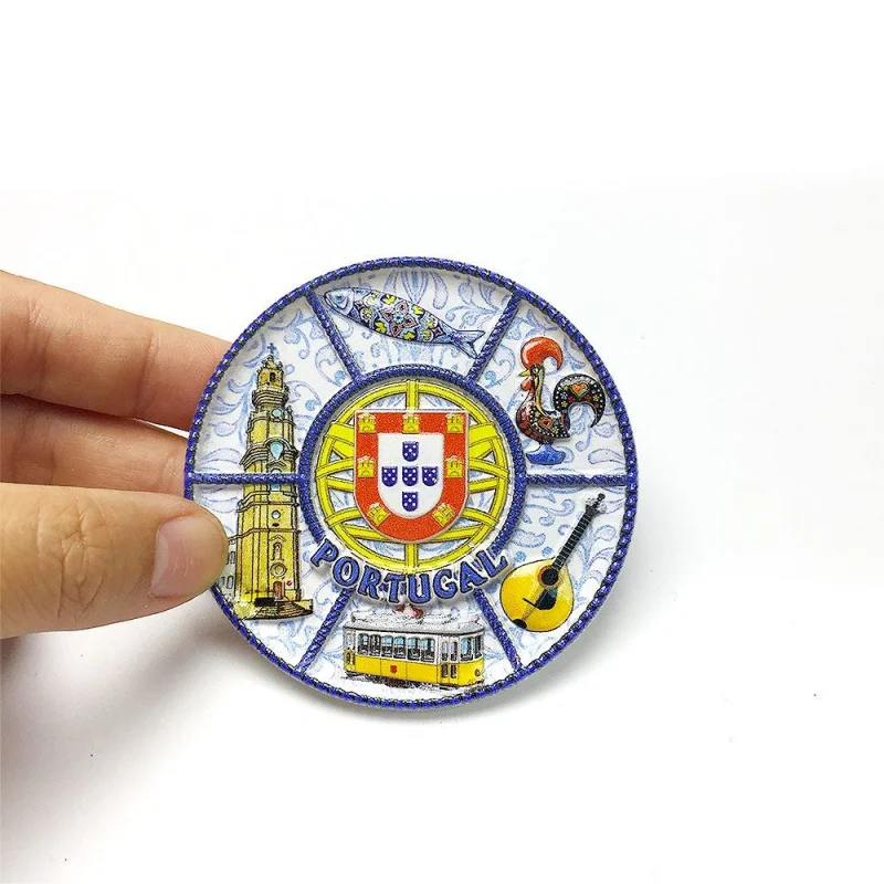 3D Resin Portugal Fridge Magnet Cute National Symbols Tram Rooster Fridge Magnets Aimants Frigo Imanes Nevera Home Decor Items
3D Resin Portugal Fridge Magnet Cute National Symbols Tram Rooster Fridge Magnets Aimants Frigo Imanes Nevera Home Decor Items