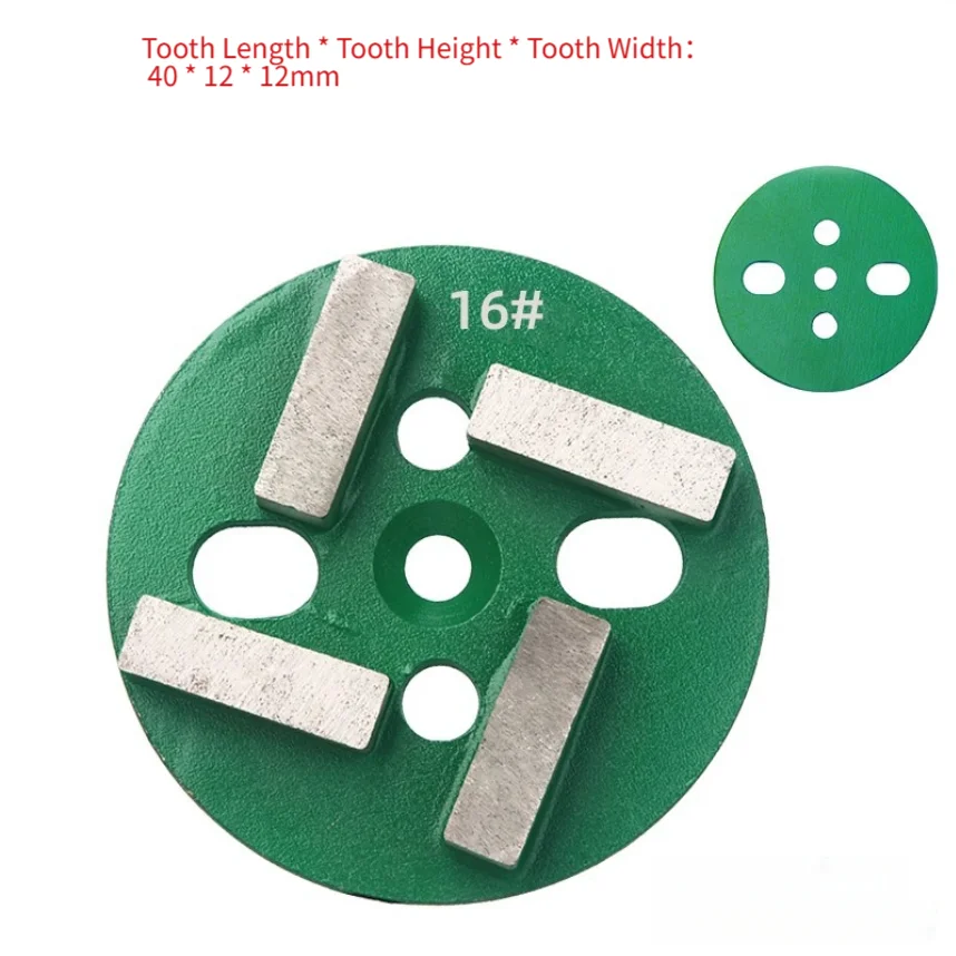 1 Pcs 4 Inch 100mm Floor Grinding Block For Grinding Stone 4 Teeth 5 Holes Block Floor Grinder Grinding Disc
1 Pcs 4 Inch 100mm Floor Grinding Block For Grinding Stone 4 Teeth 5 Holes Block Floor Grinder Grinding Disc