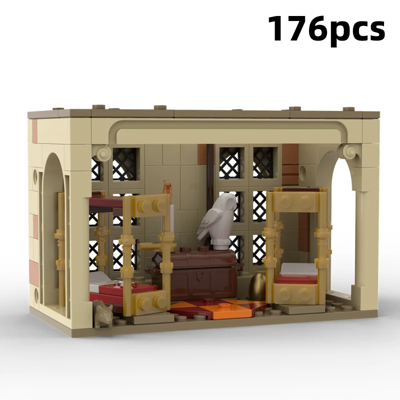 Modular Gothic Castle Classic British Boarding School MOC Building BlocksDormitory Library Diorama Adult Desk Decor
Modular Gothic Castle Classic British Boarding School MOC Building BlocksDormitory Library Diorama Adult Desk Decor