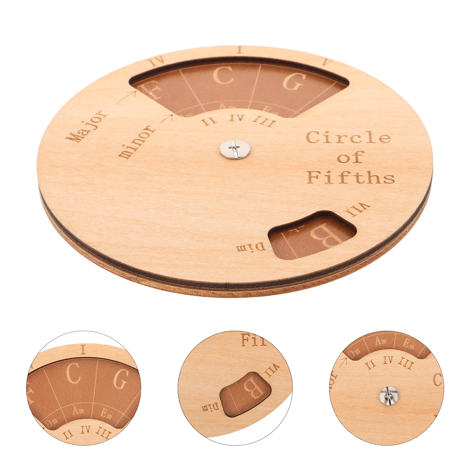 Music Learning Tool Circle Of Fifths For Guitar Training Portable Chord Wheel - Guitar Scales Chart Practice Accessory
Music Learning Tool Circle Of Fifths For Guitar Training Portable Chord Wheel - Guitar Scales Chart Practice Accessory