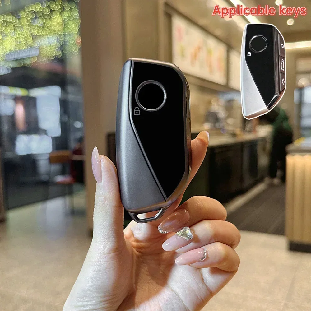 Автомобильный смарт-ключ из ТПУ, чехол для BMW X1 U11 2023 Series 7 735i 740Li I7 G07 X7 LCI XM, бесключевые автомобильные аксессуары
Автомобильный смарт-ключ из ТПУ, чехол для BMW X1 U11 2023 Series 7 735i 740Li I7 G07 X7 LCI XM, бесключевые автомобильные аксессуары