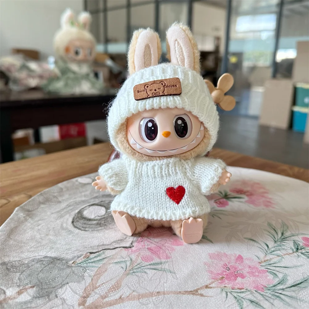 1PC New Fashion Doll Clothes for Labubu Outfit Accessories Cute Hat and Love Heart Sweater Set Clothing Gift (no Dolls)
1PC New Fashion Doll Clothes for Labubu Outfit Accessories Cute Hat and Love Heart Sweater Set Clothing Gift (no Dolls)