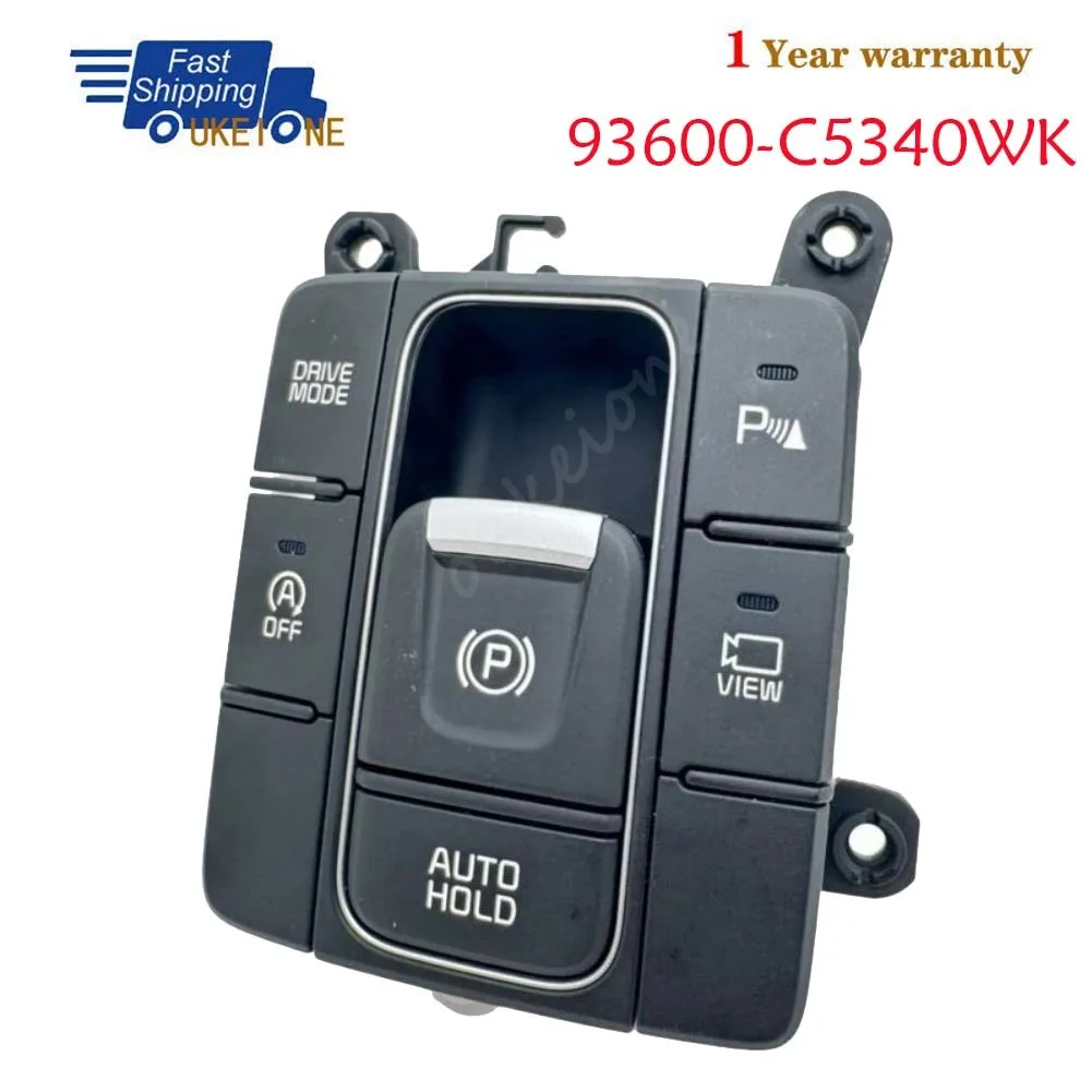 93600-C5340 93600-C5340WK Electronic Parking Brake Handbrake Button Switch Button For KIA Sorento 2015 2016 2017 Car Accessories
93600-C5340 93600-C5340WK Electronic Parking Brake Handbrake Button Switch Button For KIA Sorento 2015 2016 2017 Car Accessories
