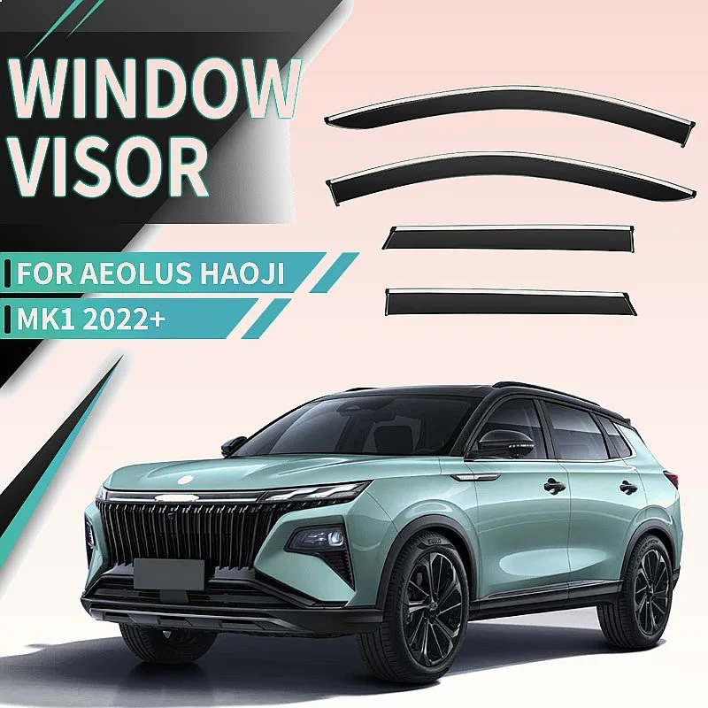 For DongFeng Aeolus Haoji 2022+ Window Visor Rain Sun Shade Car Side Deflector Auto Accessories
For DongFeng Aeolus Haoji 2022+ Window Visor Rain Sun Shade Car Side Deflector Auto Accessories