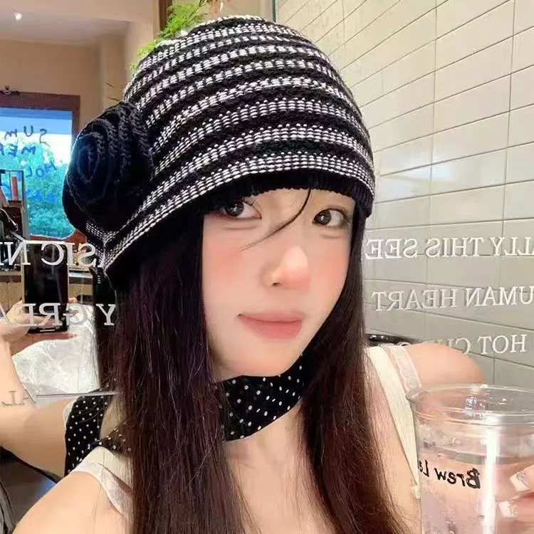 2025 Summer: Women's Exclusive Niche - Designed 3D Flower White Pullover Hat - Hollow, Temperament - Adding, Face - Slimming
2025 Summer: Women's Exclusive Niche - Designed 3D Flower White Pullover Hat - Hollow, Temperament - Adding, Face - Slimming